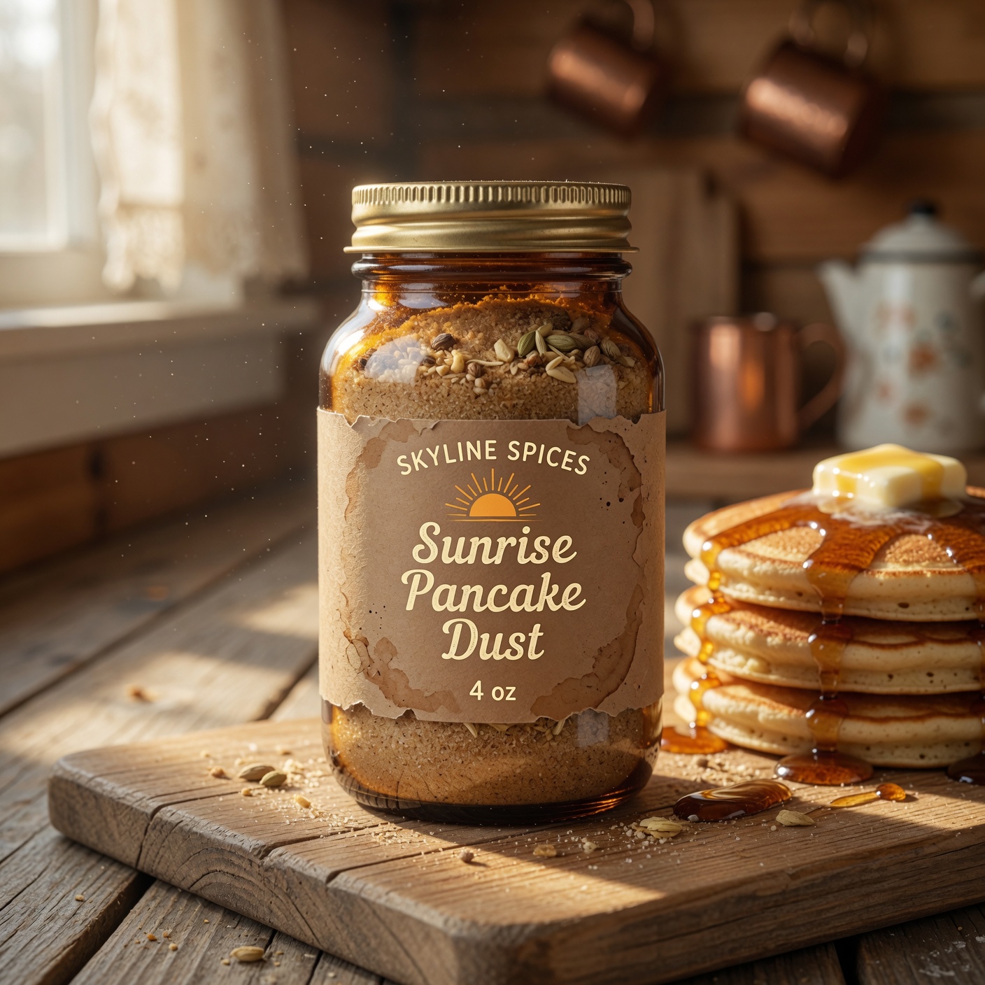 Sunrise Pancake Dust